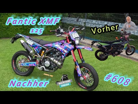Fantic XMF  125 Competition mit neuem BACKYARD DESIGN | Kann das jeder?