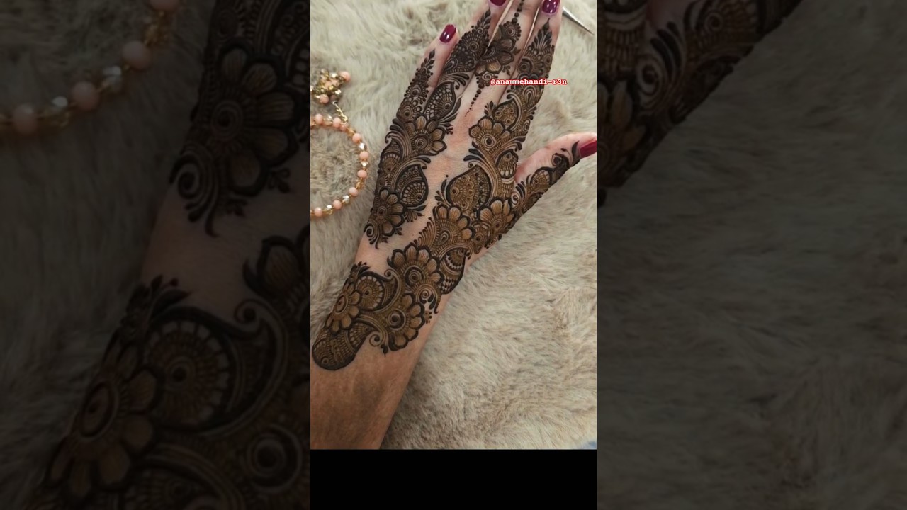 💗 trending henadesign best beautiful mehandidesign🌿🥀#beautifulmehndi #trendingshorts #trendingmehndi