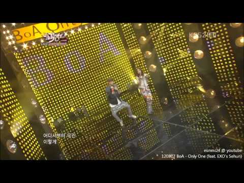 120817 Sehun dance CUT with BoA - Only One _ Performance