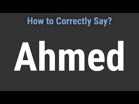 How to Pronounce Name Ahmed (Correctly!)
