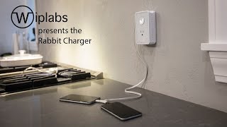 Rabbit Charger DUO with Micro-USB, USB-C & Lightning Charging Tips