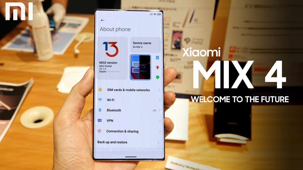 Xiaomi Mi MIX 4 - HARMONIOUS DESIGN