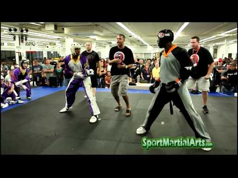 Kevin Braxton v Leon Jefferson - Men's Team Sparring - 2012 New England Open