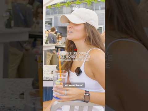 At the US Open, the Honey Deuce reigns supreme
