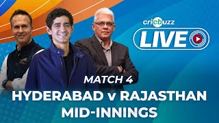 #SRHvRR | Cricbuzz Live: Match 4, Hyderabad v Rajasthan, Mid-innings show