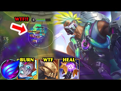 Wild Rift China Top2 Singed | BROKEN PROXY STRATEGY?! TOO FAST & TOO ANNOYING TO STOP | Build Runes