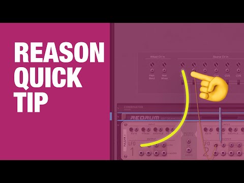 Reason 12 Quick Tip - Easy Automation with Combinator