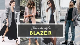 Little secret of layering a BLAZER for women | What made you elegant with a blazer?
