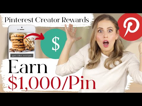 Pinterest Creator Rewards - Earn $1000/Pin // How to Make Money ...