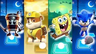 Assasina Cappuccina -Paw Patrol - Sonc - Spangebop Tiles Hop Edm Rush