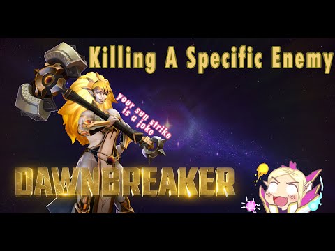 Dota 2 - Dawnbreaker Killing a specific enemy responses