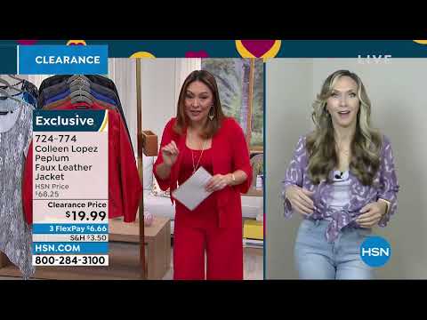 HSN | Colleen Lopez Collection Clearance 04.12.2022 - 08 AM