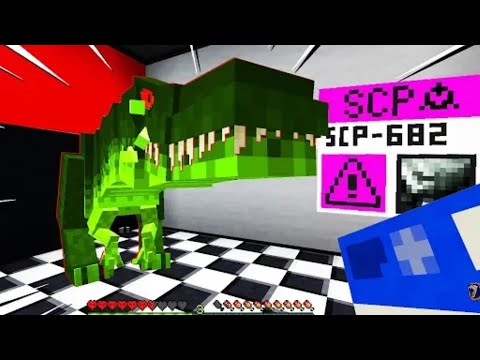 non farti mangiare da questa bestia - minecraft scp 682 U