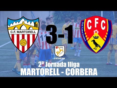 Resumen 2ª Jornada⚽ ✅🏆MARTORELL [2-4] CORBERA JUVENIL2019-20 4K