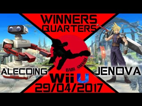 Bair Smash 12 Winners Quarters- Alecding (R.O.B.) Vs. Jenova (Cloud, Captain Falcon) - Smash Wii U