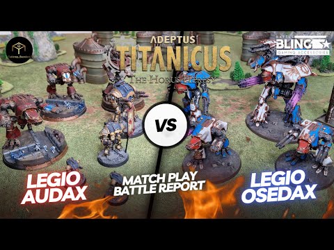 Adeptus Titanicus Match Play Battle Report - Osedax vs Audax 1500 points