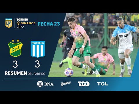 #TorneoBinance | Fecha 23 | resumen de Defensa y Justicia - Racing