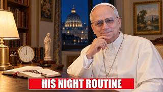 7 Healthy Habits the POPE Does Every Night Before Bed