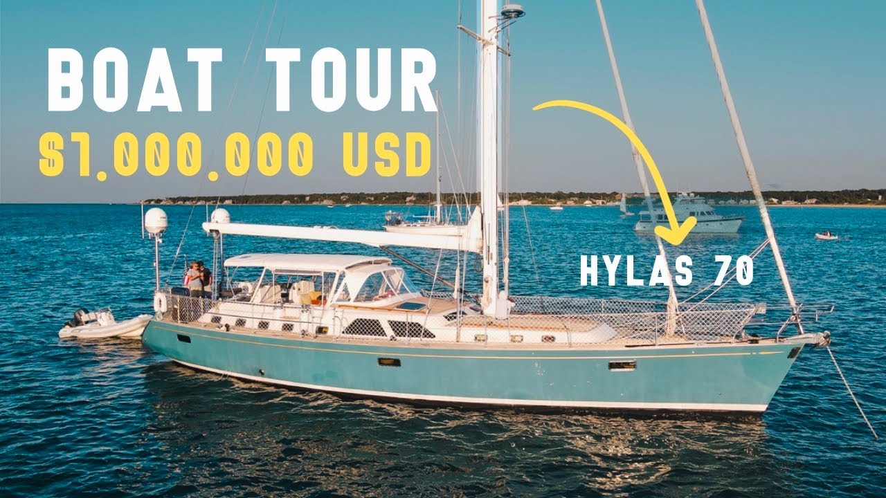 Sailing 1000 miles on a 70 ft SAILBOAT! + HYLAS 70 BOAT TOUR (HD) ⛵️ [Ep.69] The Bohemia Journey