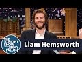 Liam Hemsworth Calls Kissing Jennifer Lawrence.