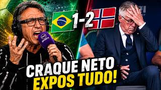 CRAQUE NETO PERDEU A LINHA APÓS ELIMINAÇÃO DO BRASIL E EXPÕS TUDO "ELE FOI UM FROUXO"