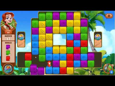 Lost Island Blast Adventure Level 88 - No Boosters