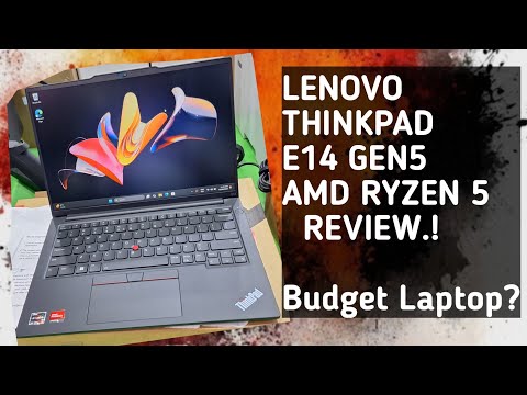 Lenovo Thinkpad e14 Gen 5 (AMD) - In Depth Review