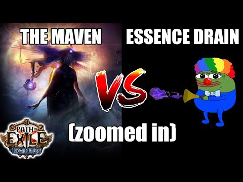 Zoomed in Maven Kill with 10 Million DPS ED/Bane Occultist | Path of Exile 3.15 Stream Highlight