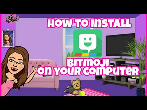 Part of a video titled How to install Bitmoji on your computer - YouTube