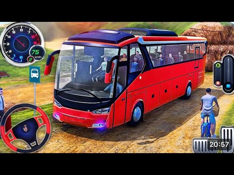 Coach Bus Realistic Driving | New Multiplayer | New Bus Simulator 2024 | Android Gameplay