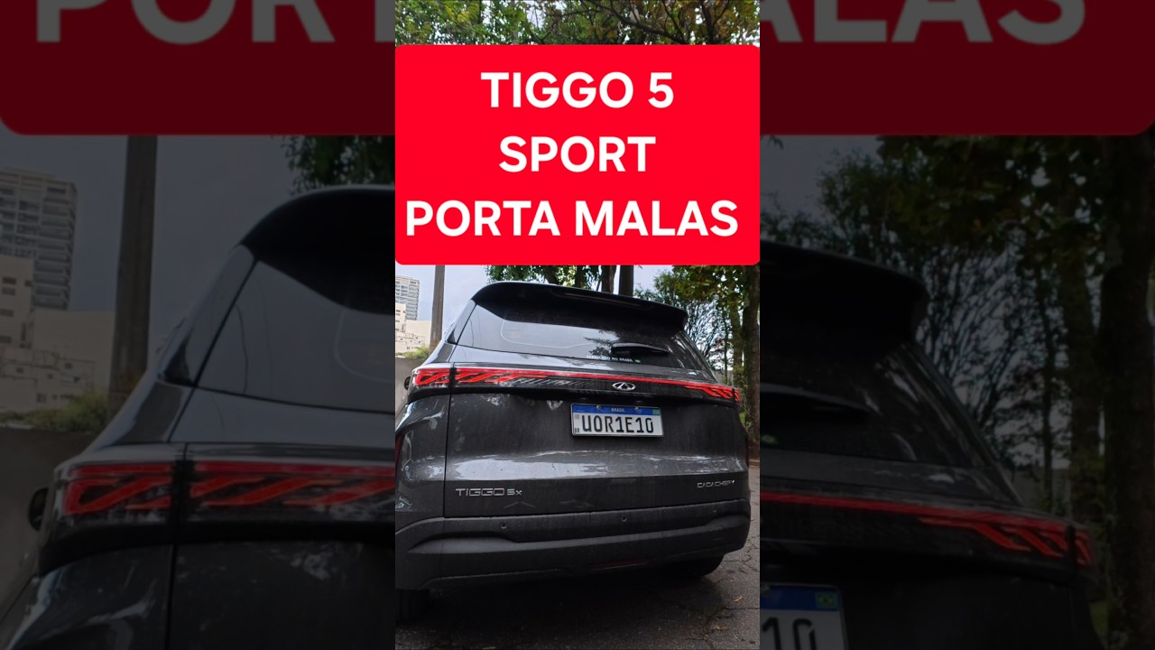 TIGGO 5X SPORT PORTA MALAS PEQUENO?
