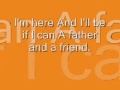 Alain Clark - Father and Friend lyrics
