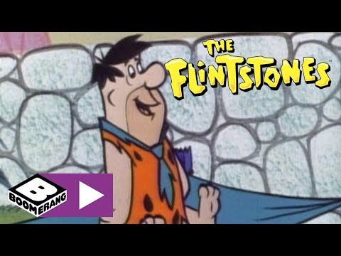 The Flintstones | Fred's Trampoline | Boomerang UK 🇬🇧