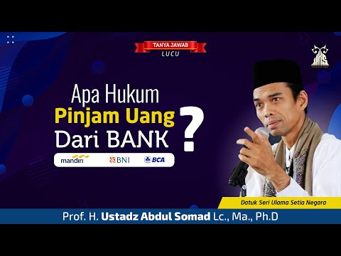 🔴Apa Hukum Pinjam Uang dari Bank? Ustadz Abdul Somad, Ph.D.