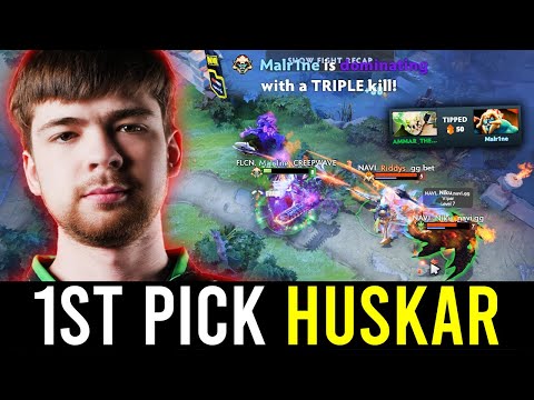 "MALR1NE NOFEAR 1ST PICKED HUSKAR LOOKS LIKE.."