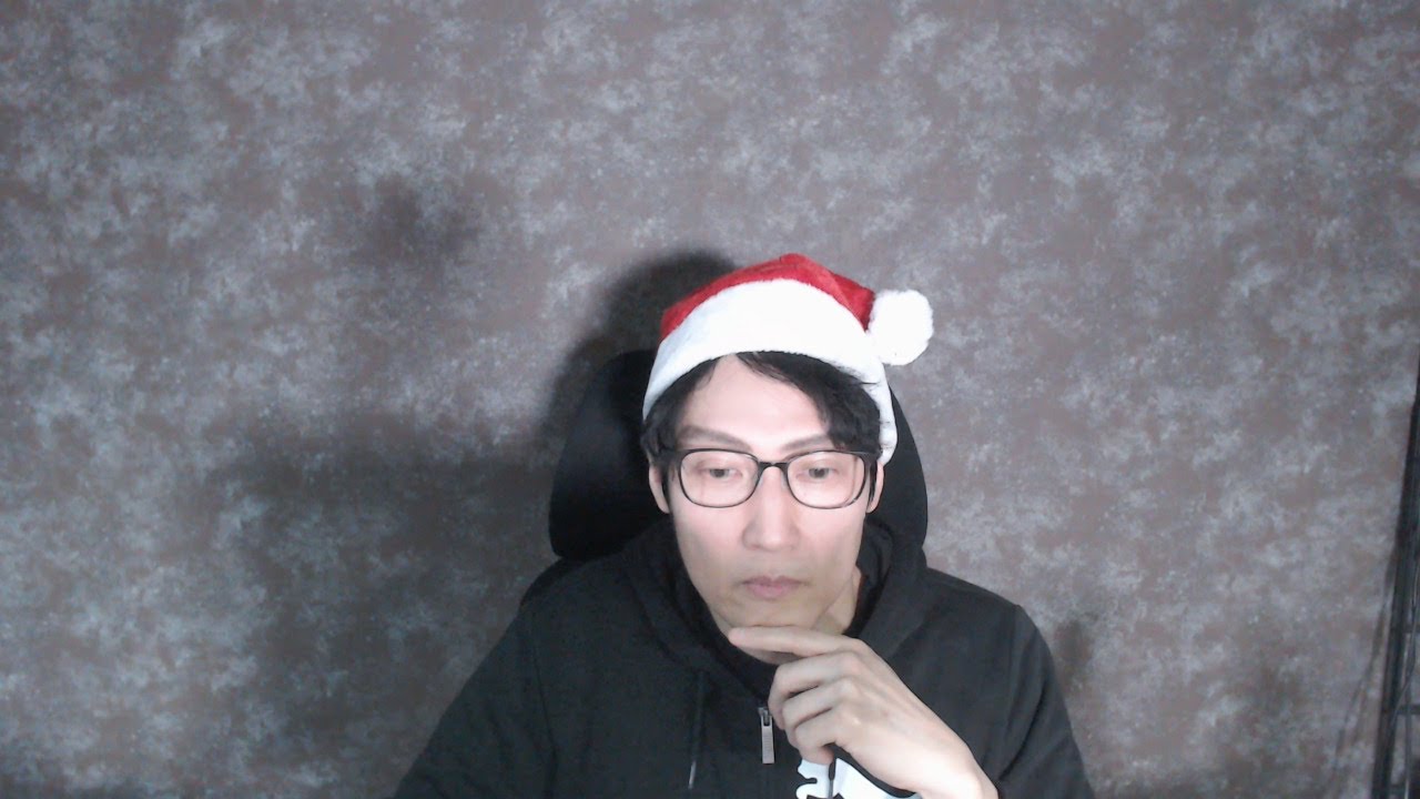 TTMつよしクリスマスなのでライブ　※中身本気でないです　適当に飲んで食べたりしてるだけ