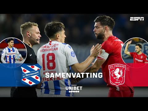 GENIETEN GEBLAZEN! 5️⃣ goals in de EERSTE HELFT 🤤⚽️ | Samenvatting sc Heerenveen - FC Twente