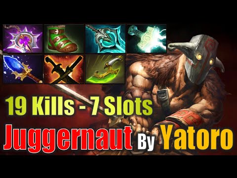 19 Kills, 7 Slots, Juggernaut By Yatoro - [POS1] |Dota 2 Ultra Graphics 4K UHD