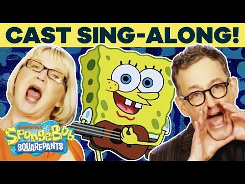 SpongeBob Cast Sings the Theme Song IRL! 🎤 |