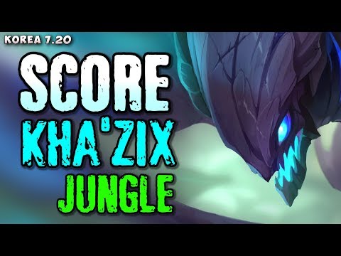 KT Score (431 LP) plays Kha'Zix jungle - Korean SoloQ P 7.20