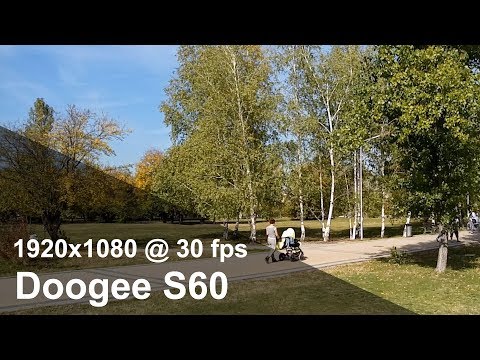 Doogee S60 - Full HD (1080p) camera video sample