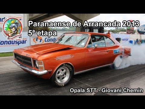 Opala 6 cil aspirado STT Giovani Chemin - 5ª etapa Paranaense de Arrancada 2013