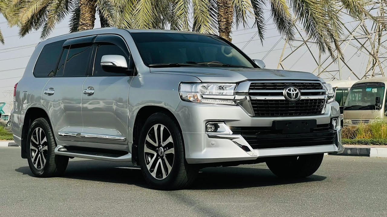 تويوتا لاند كروزر Sahara 2009 Face-Lift 2021 [LHD] 4.7CC Petrol AT Sunroof Rear TV Back Camera 4WD video