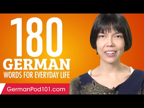 380 German Words for Everyday Life Basic Vocabulary 19