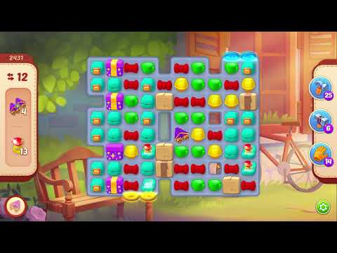 Homescapes Level 2431 (No boosters) / Уровень 2431 (Без бустеров) 28.04.2022