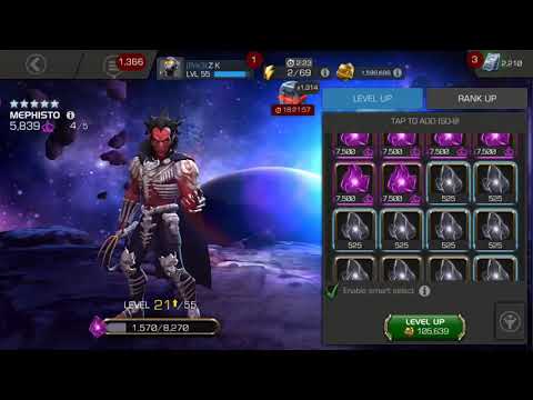 5 star mephisto rank up marvel contest of champions.
