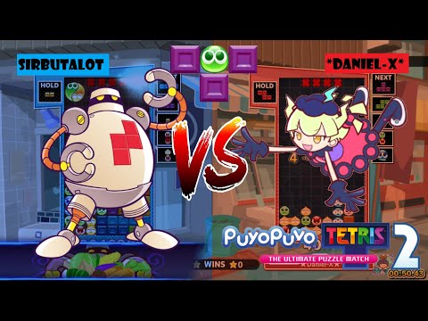 FT5 SirButALot VS *Daniel-X* 2nd game Puyo Puyo Tetris 2 Fusion
