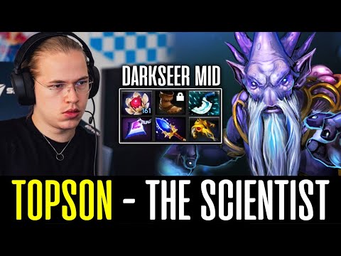 Topson DARKSEER Counter Picked - Destroying SILENCER in Mid Lane DOTA 2
