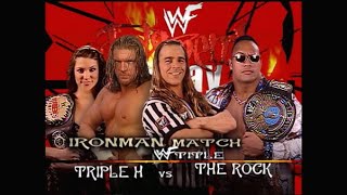 Download lagu Story of The Rock vs. Triple H | Judgement Day 2000 mp3