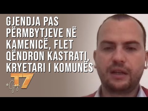 #gjesi: Gjendja pas përmbytjeve në Kamenicë, flet Qëndron Kastrati, kryetari i komunës | T7